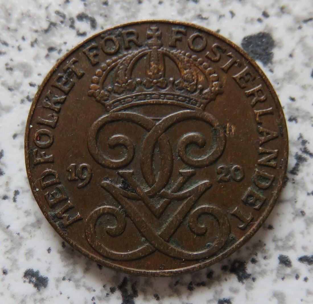  Schweden 2 Öre 1920   