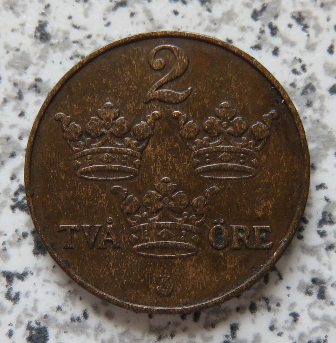  Schweden 2 Öre 1920   