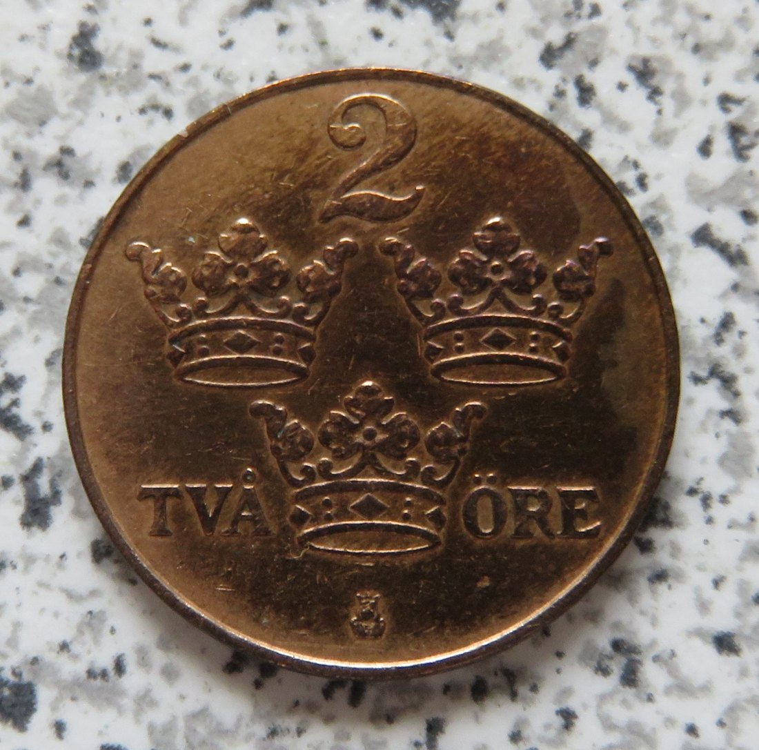  Schweden 2 Öre 1921   