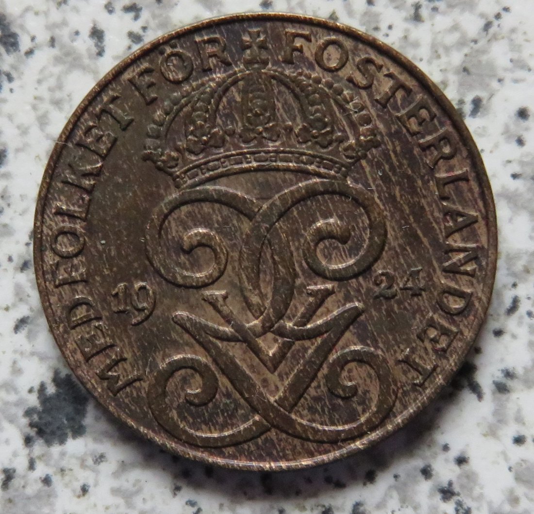  Schweden 2 Öre 1924   