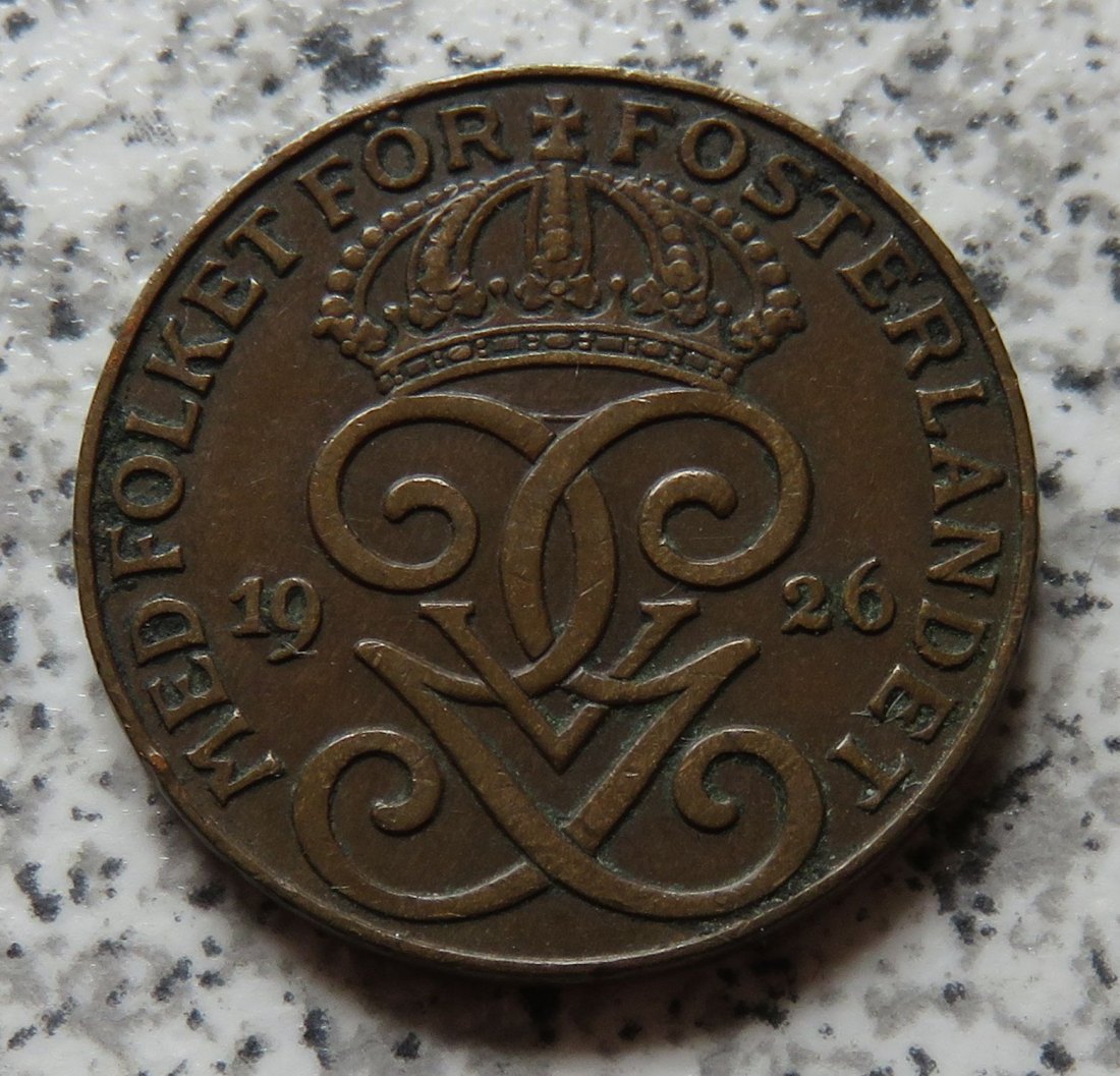  Schweden 2 Öre 1926   