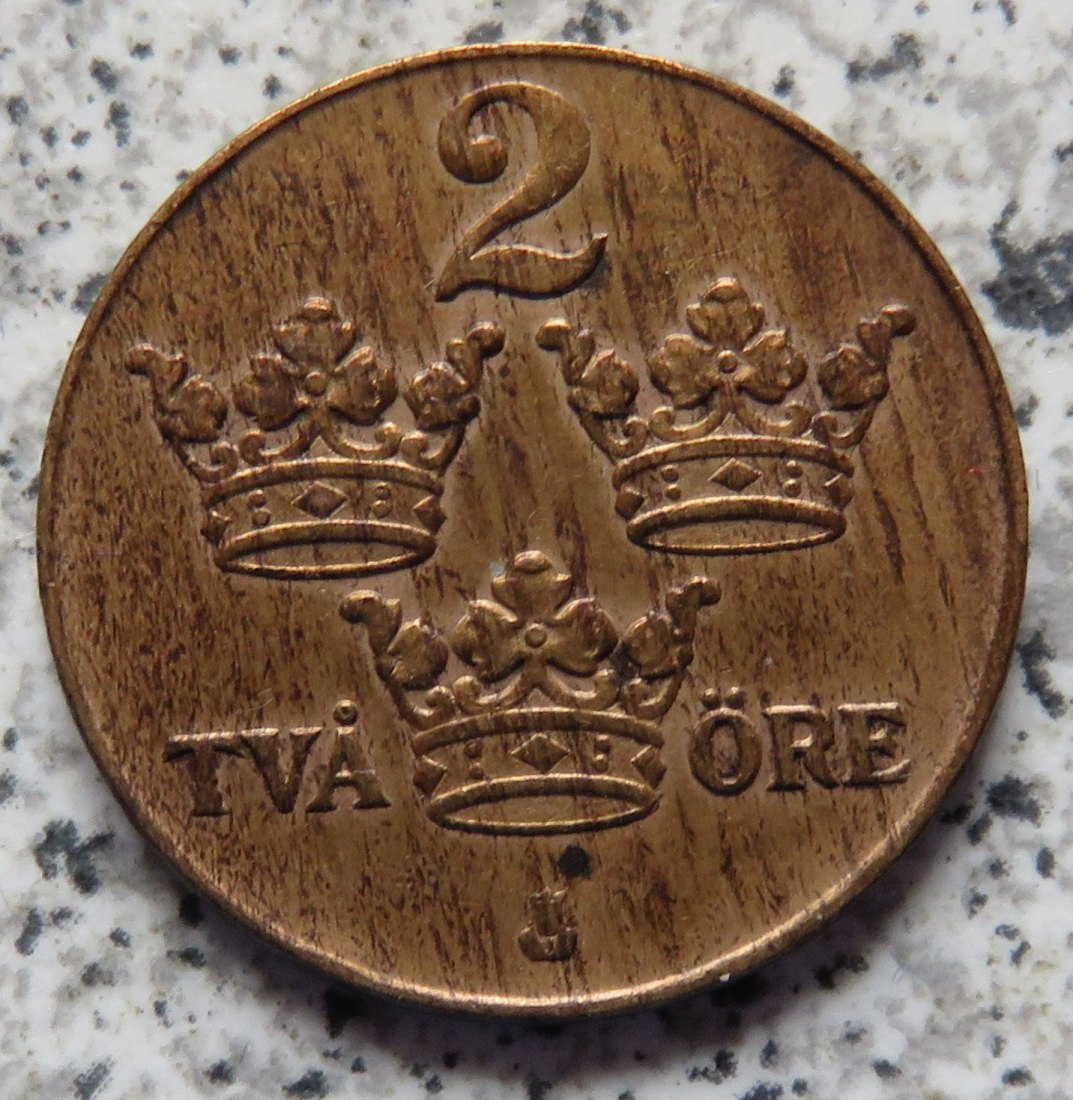  Schweden 2 Öre 1927   