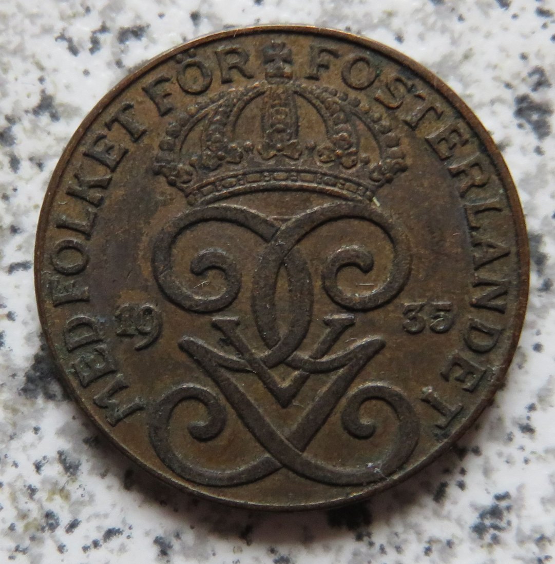  Schweden 2 Öre 1935   