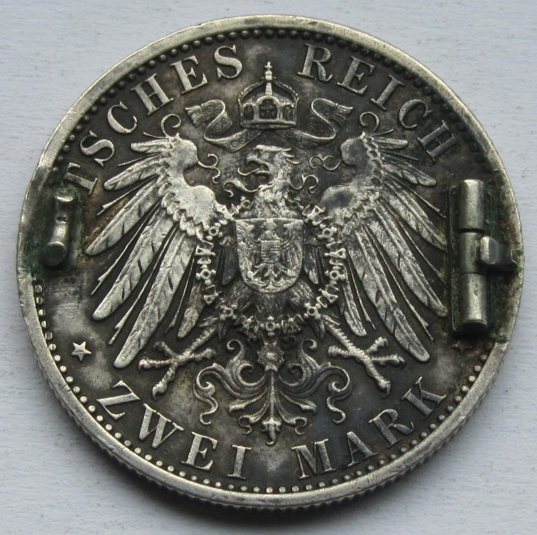  Kaiserreich: Sachsen-Weimar-Eisenach, 2 Mark Hochzeit 1903 (Jaeger 158)   