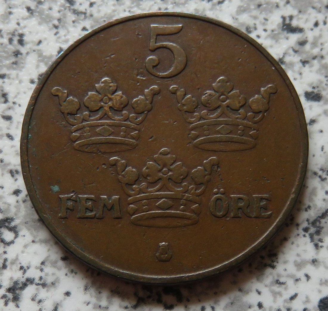  Schweden 5 Öre 1919   