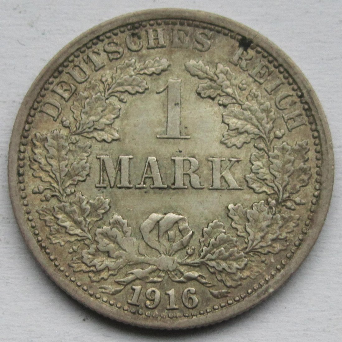  Kaiserreich: 1 Mark 1916 F   