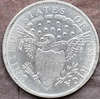  USA,1804 Silver Dollar Replica (Kupfer versilbert) lose   