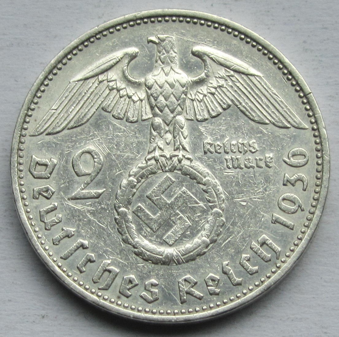  Deutsches Reich: 2 Mark 1936 E   