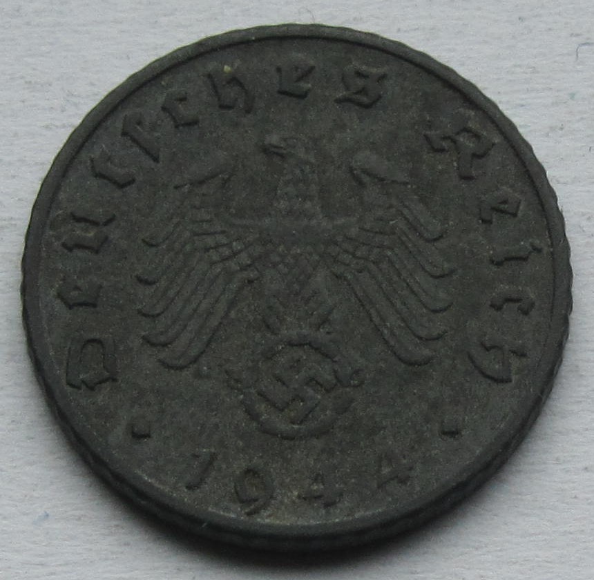  Deutsches Reich: 5 Pfennig 1944 A   