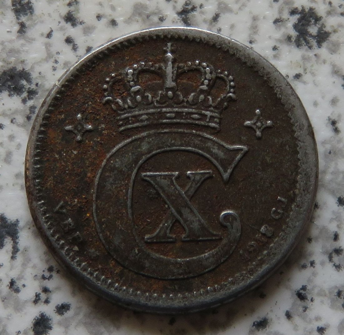  Dänemark 1 Öre 1918   