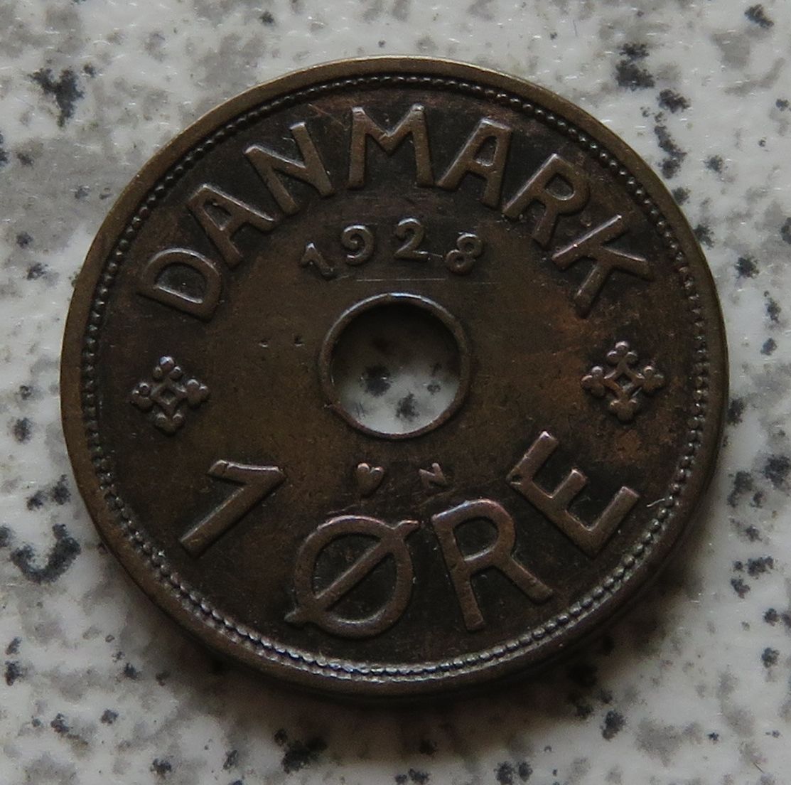  Dänemark 1 Öre 1928 N   