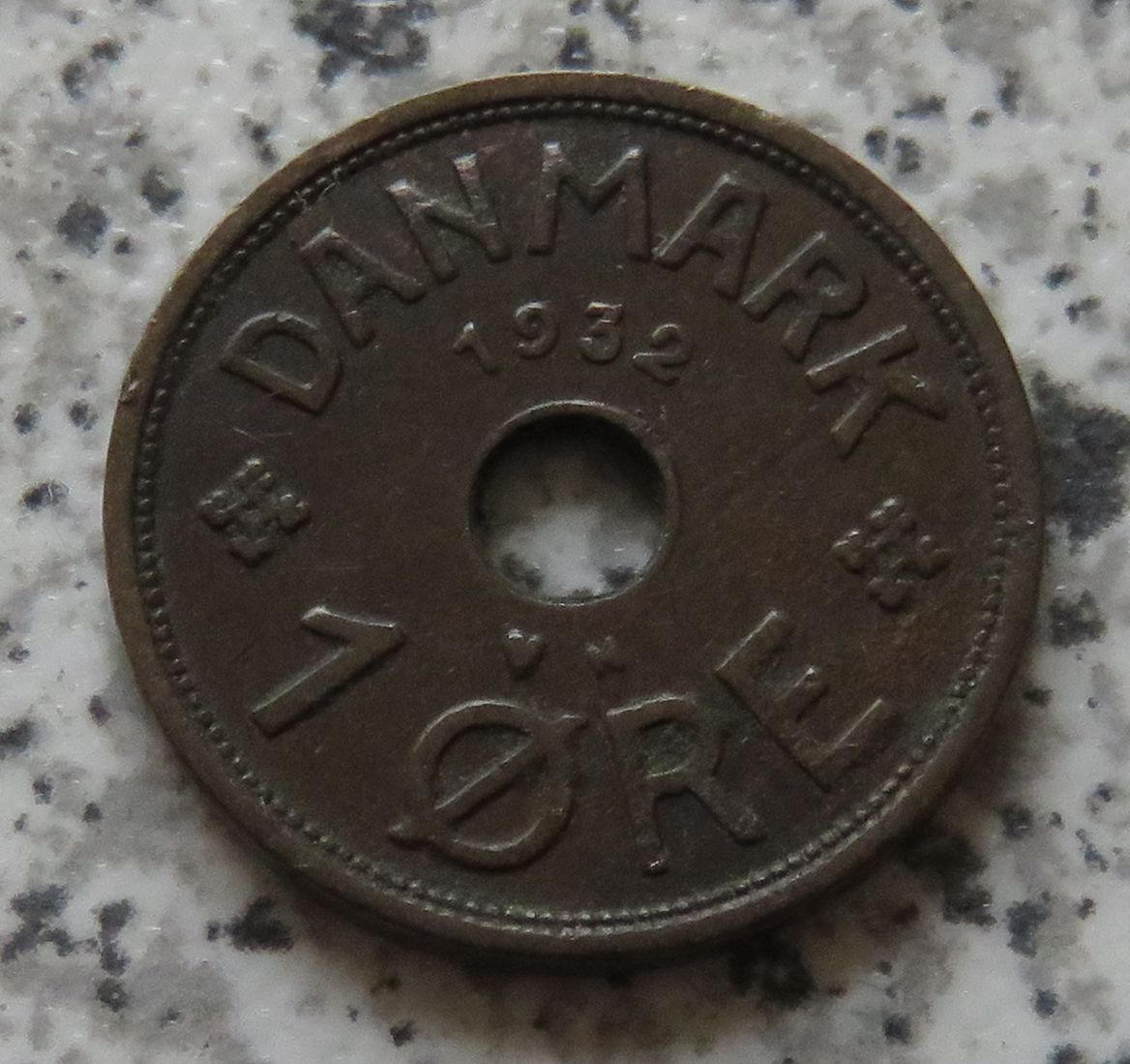  Dänemark 1 Öre 1932 N   