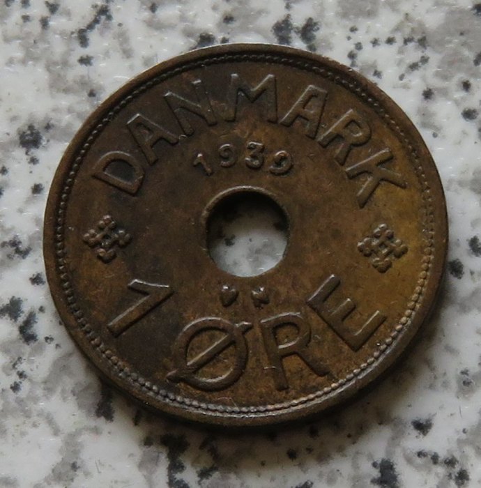  Dänemark 1 Öre 1939 N   