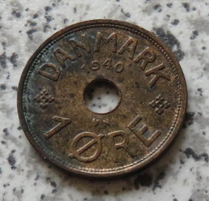  Dänemark 1 Öre 1940 N   