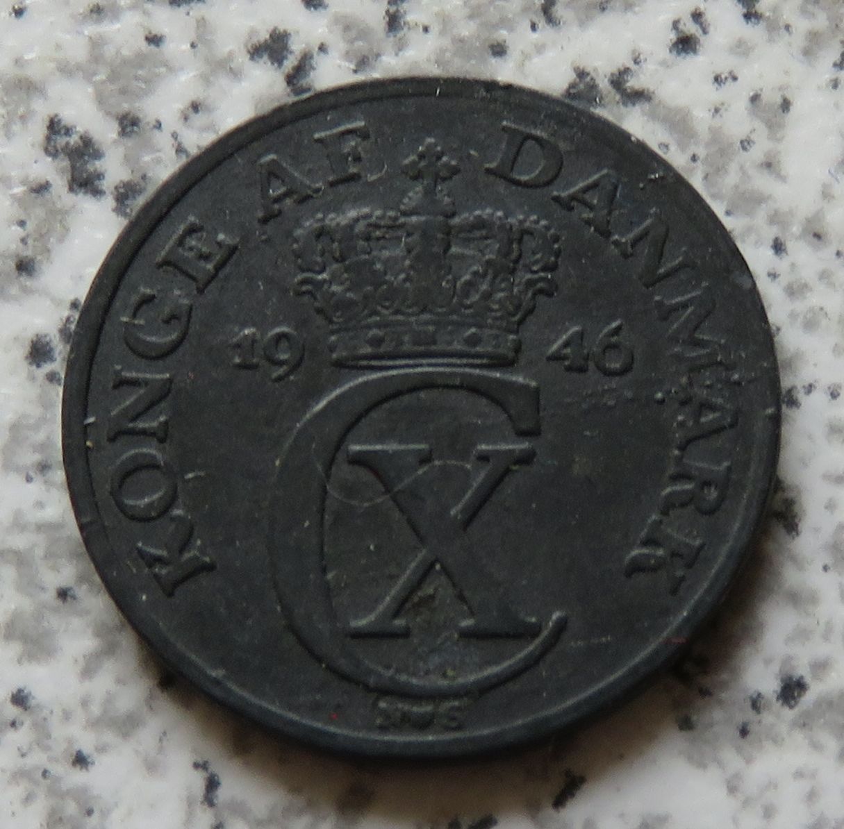  Dänemark 1 Öre 1946 N, bestes Jahr, besser   