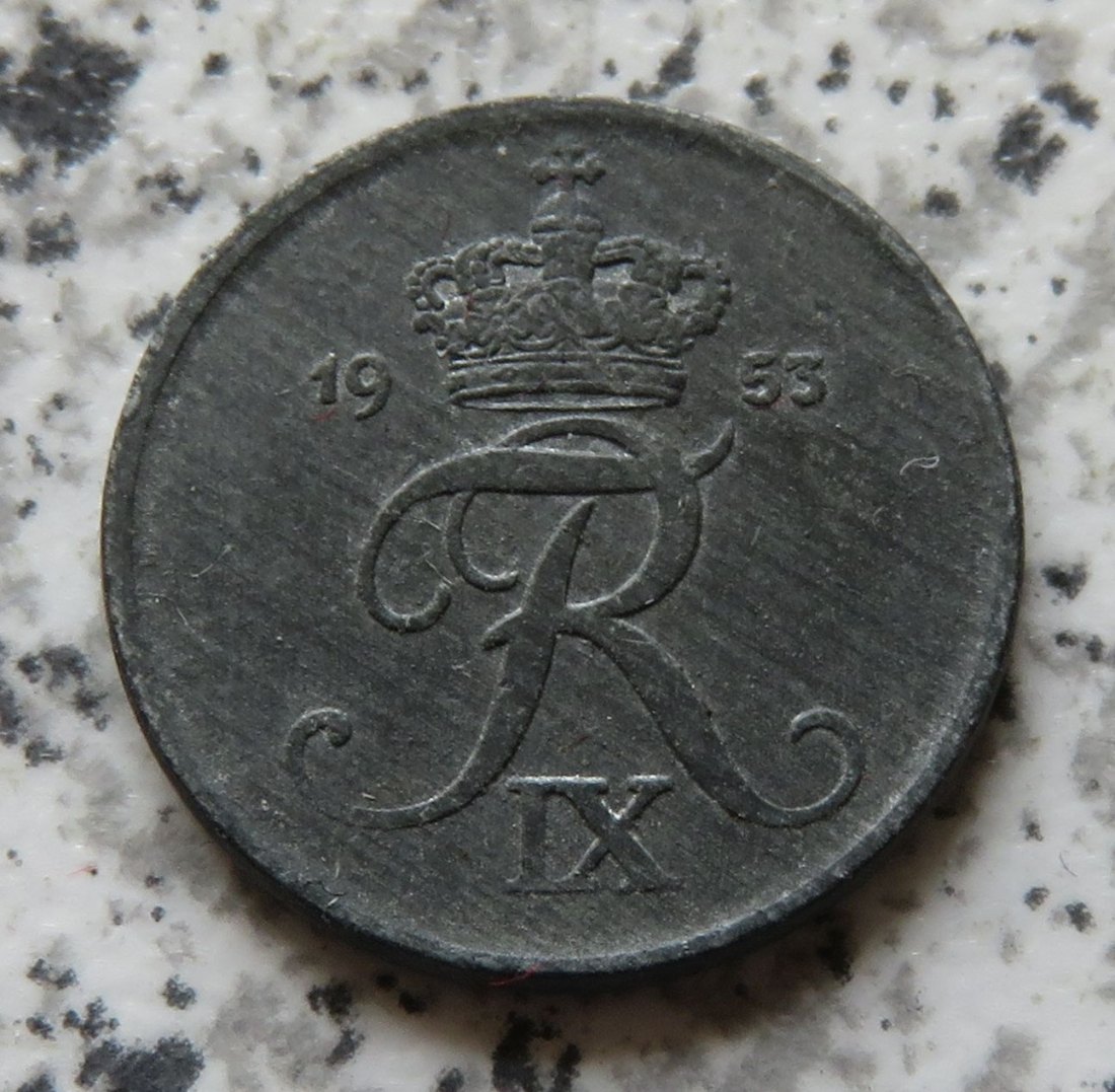  Dänemark 1 Öre 1953 N   