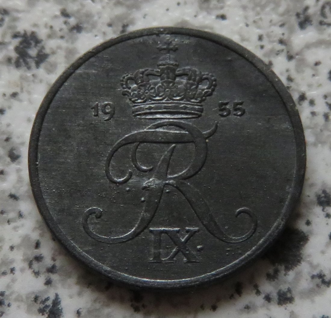  Dänemark 1 Öre 1955 N   