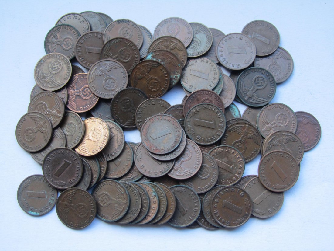  Deutsches Reich: 90 x 1 Pfennig (Jaeger 361)   