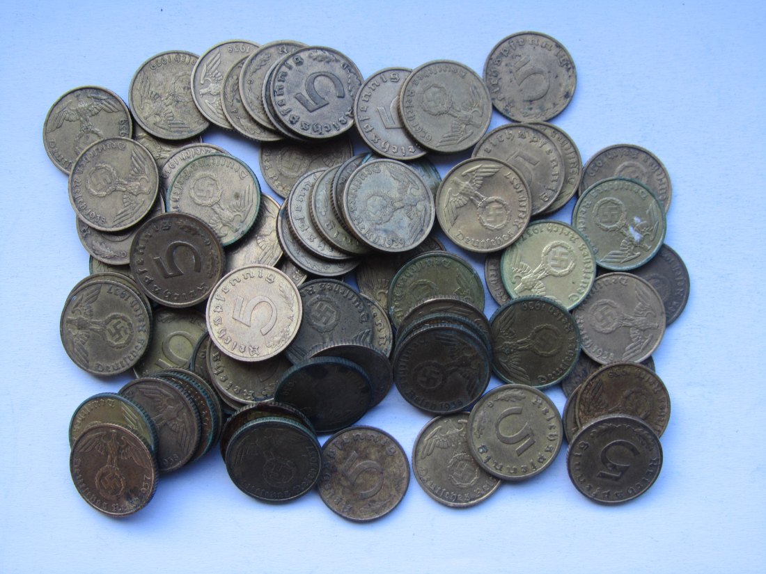  Deutsches Reich: 75 x 5 Pfennig (Jaeger 363)   
