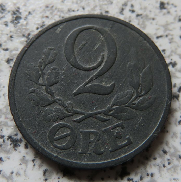  Dänemark 2 Öre 1943 N   
