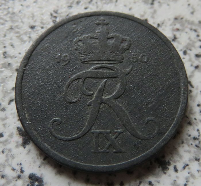  Dänemark 2 Öre 1950 N   