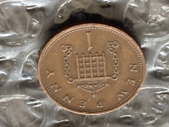 Münze Münzen Umlaufmünze Großbritannien 1 Penny 1971