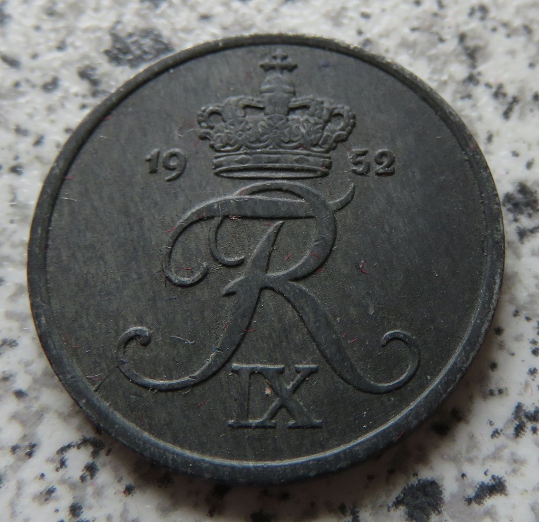  Dänemark 2 Öre 1952 N   