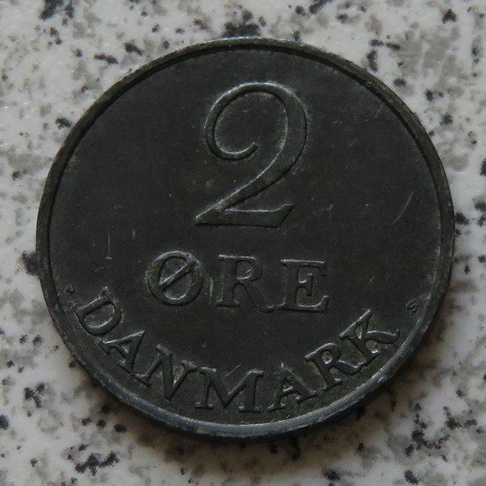  Dänemark 2 Öre 1956 C   