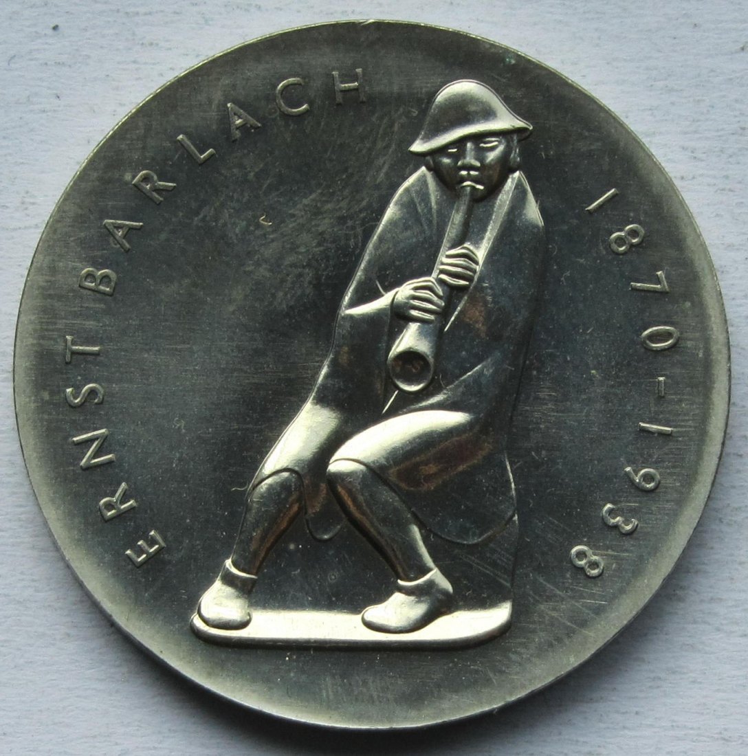  DDR: 5 Mark Barlach 1988   