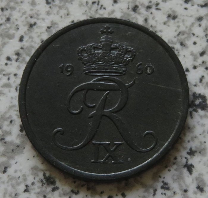  Dänemark 2 Öre 1960 C   