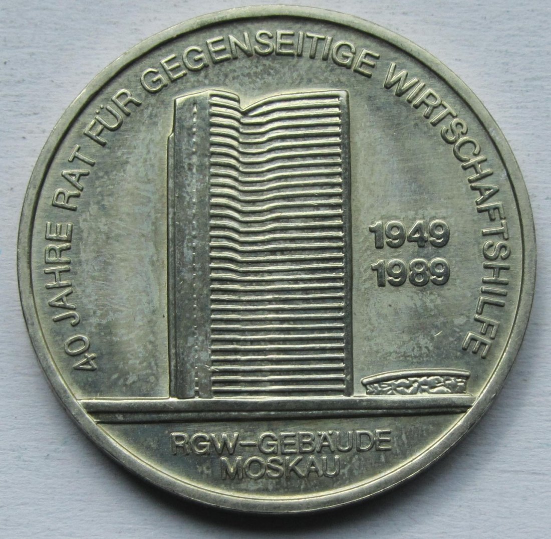  DDR: 10 Mark RGW 1989   