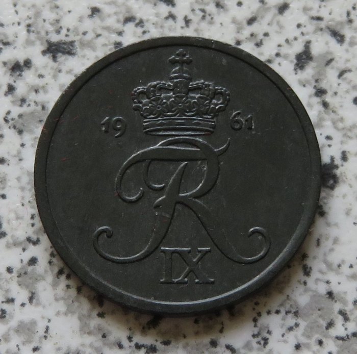  Dänemark 2 Öre 1961 C   