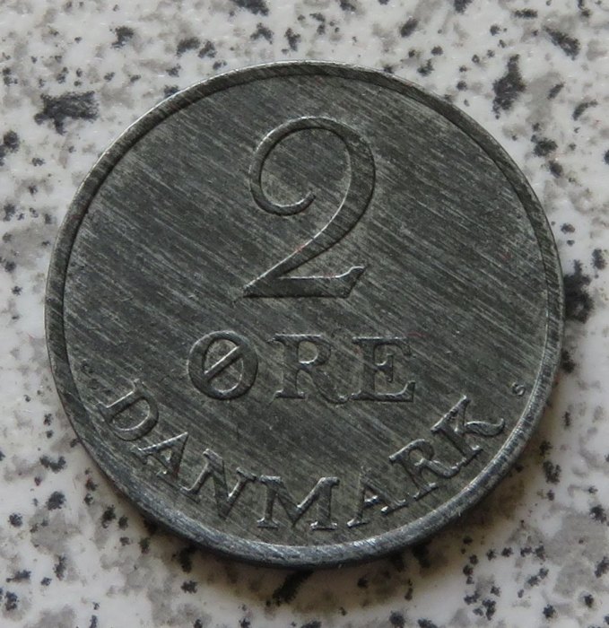  Dänemark 2 Öre 1962 C   