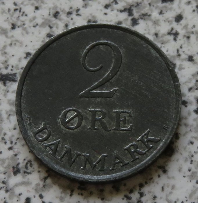  Dänemark 2 Öre 1963 C   