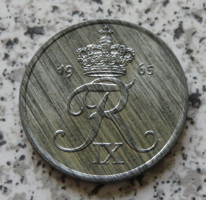  Dänemark 2 Öre 1965 C   