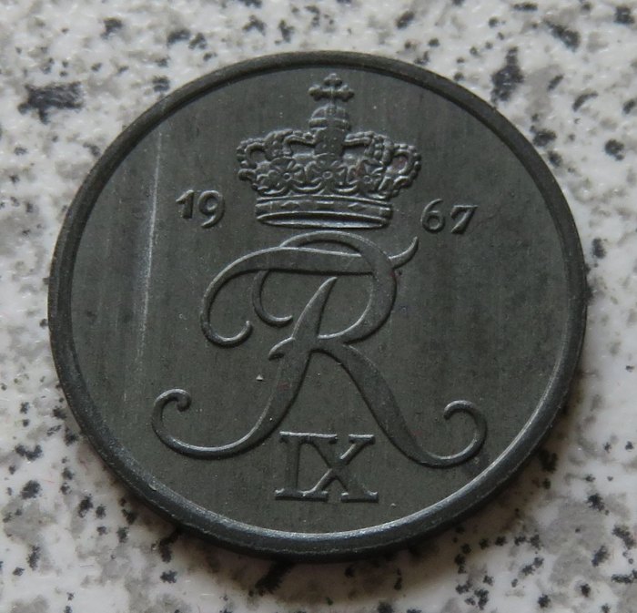  Dänemark 2 Öre 1967 N   