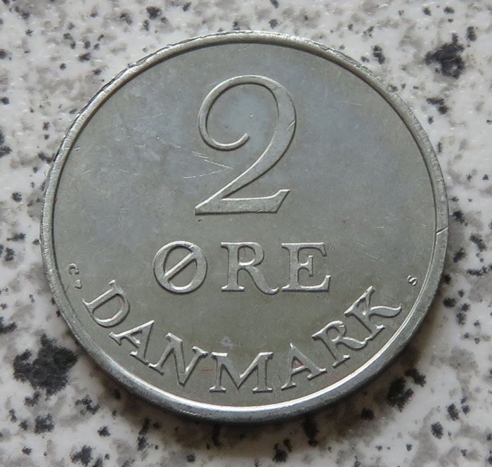  Dänemark 2 Öre 1969 N   