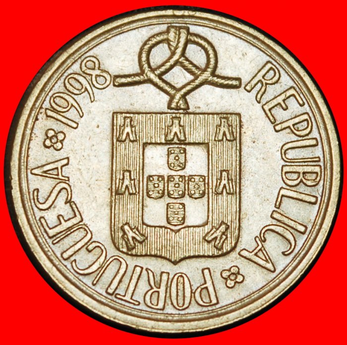  Ⰶ WINDOW (1986-2001): PORTUGAL ★ 5 ESCUDOS 1998 II B!★LOW START ★ NO RESERVE!   