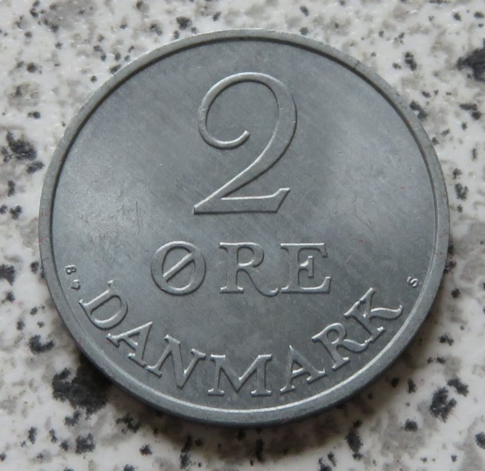  Dänemark 2 Öre 1972 N   