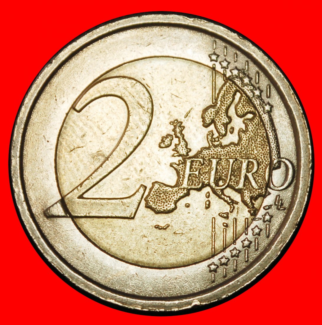  Ⰶ NON-PHALLIC TYPE 2008-2024: ITALY ★ 2 EUROS 2019R! DANTE (1265-1321) I r1!★LOW START★ NO RESERVE!   