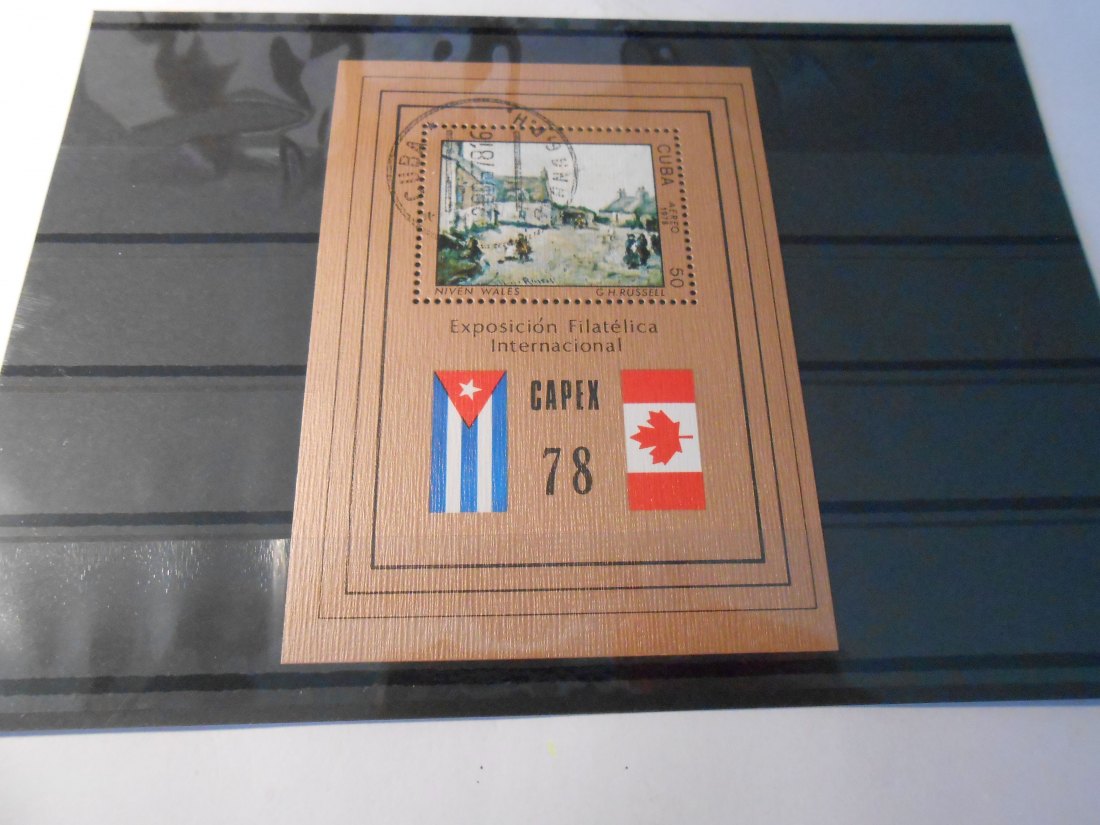  Briefmarken 4 Kuba   