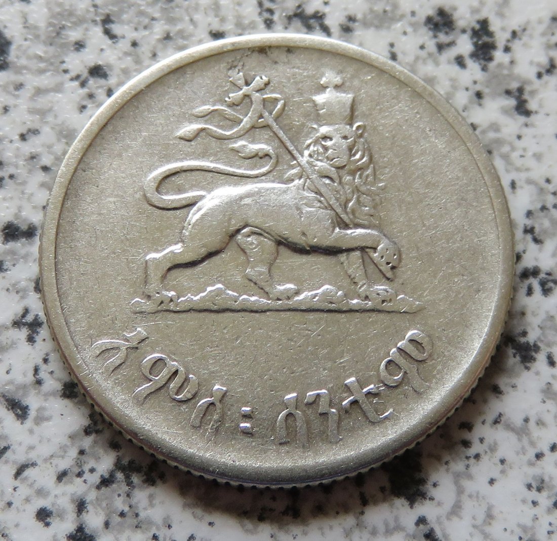  Äthiopien 50 Cents EE1936 (1944 - 1947) / Äthiopien 50 Cents 1936   