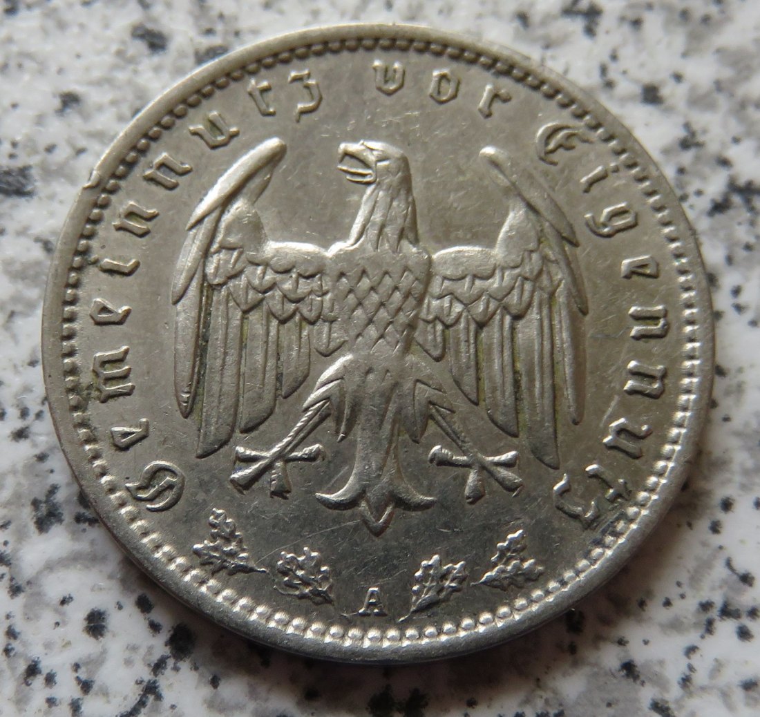  Drittes Reich 1 Reichsmark 1937 A   