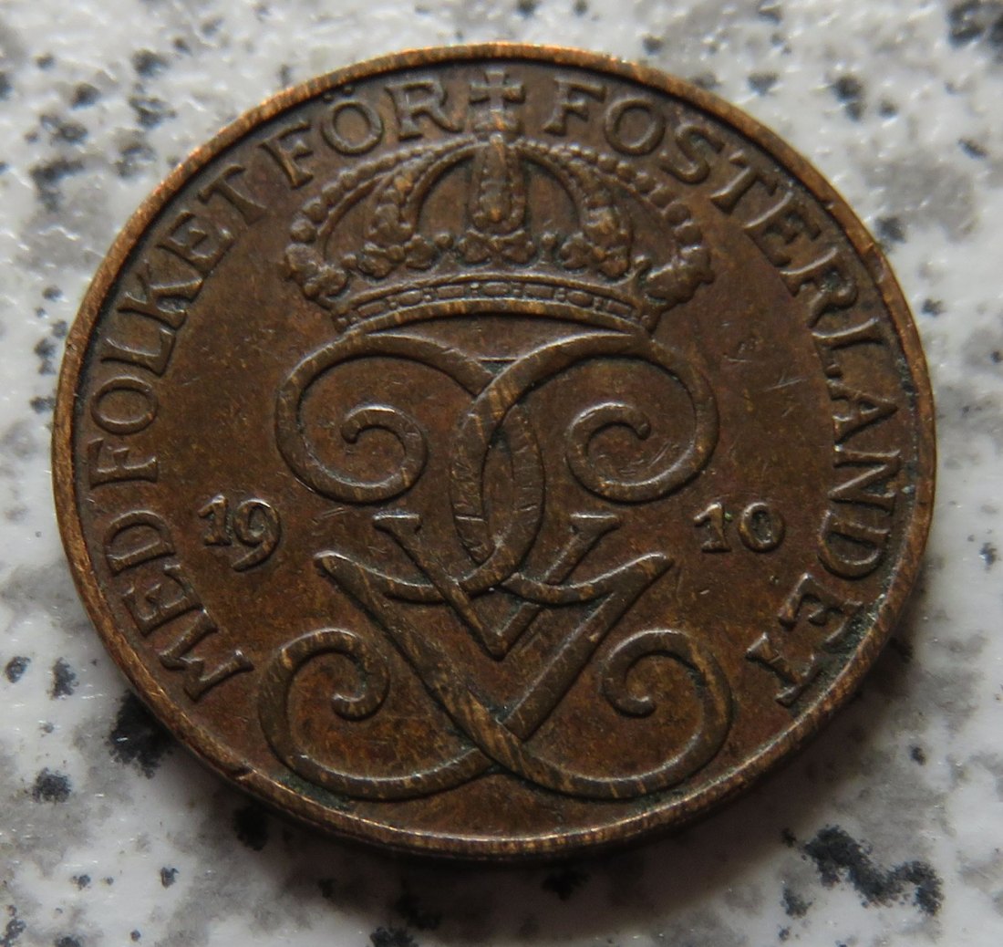  Schweden 1 Öre 1910   