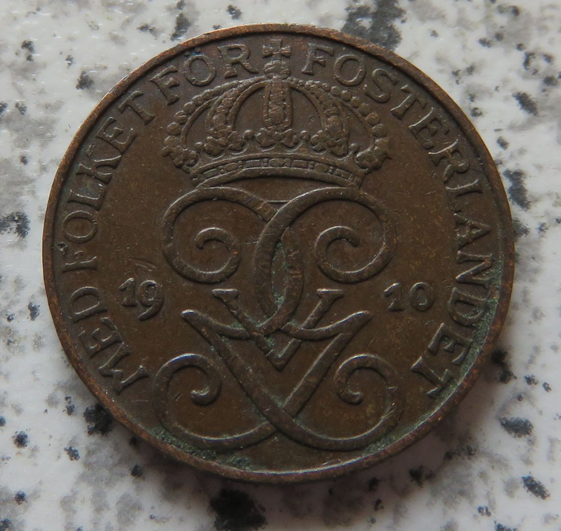 Schweden 1 Öre 1910   