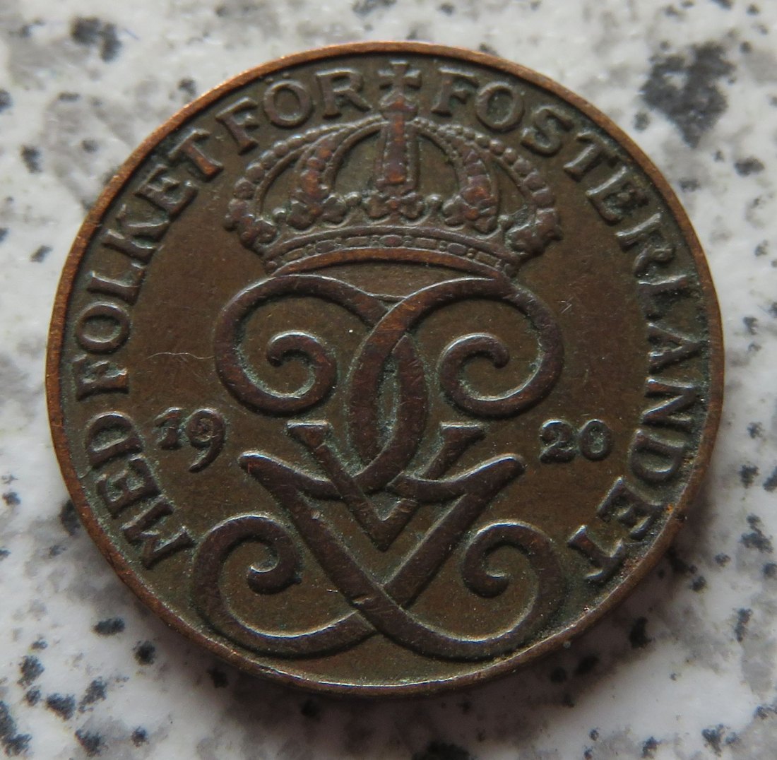  Schweden 1 Öre 1920   