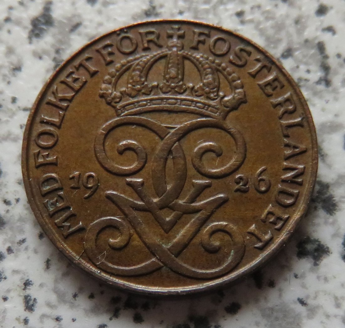  Schweden 1 Öre 1926   