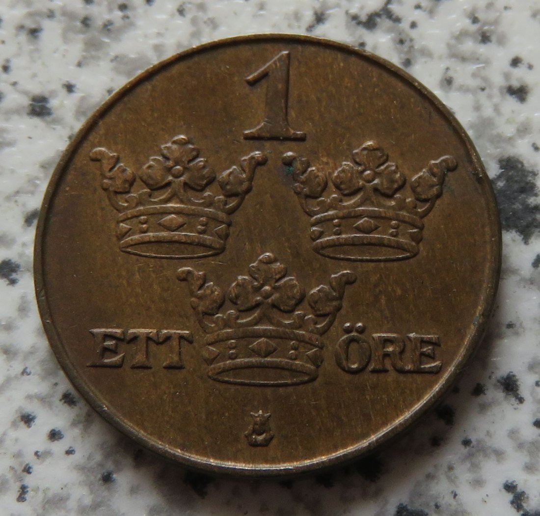  Schweden 1 Öre 1927   
