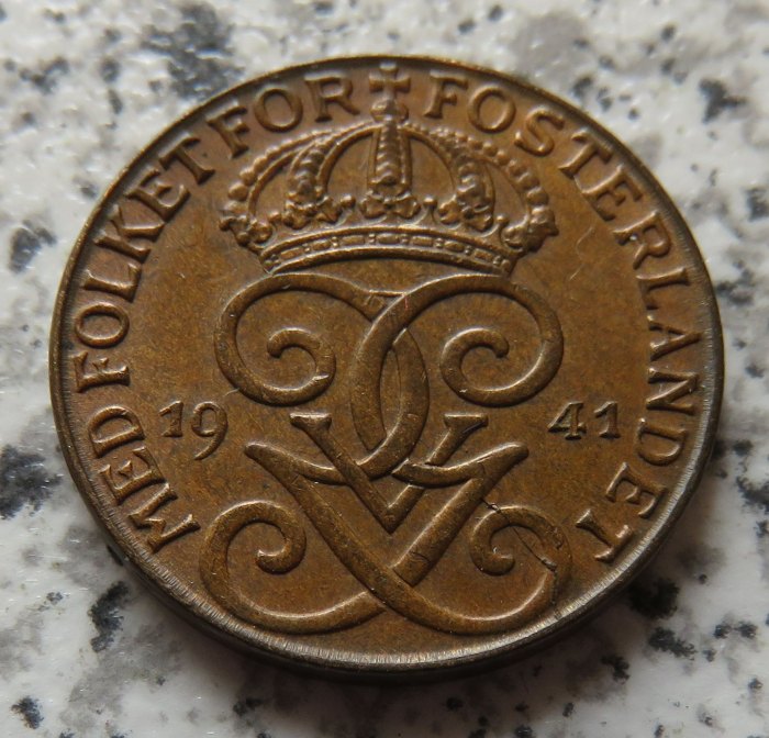  Schweden 1 Öre 1941   