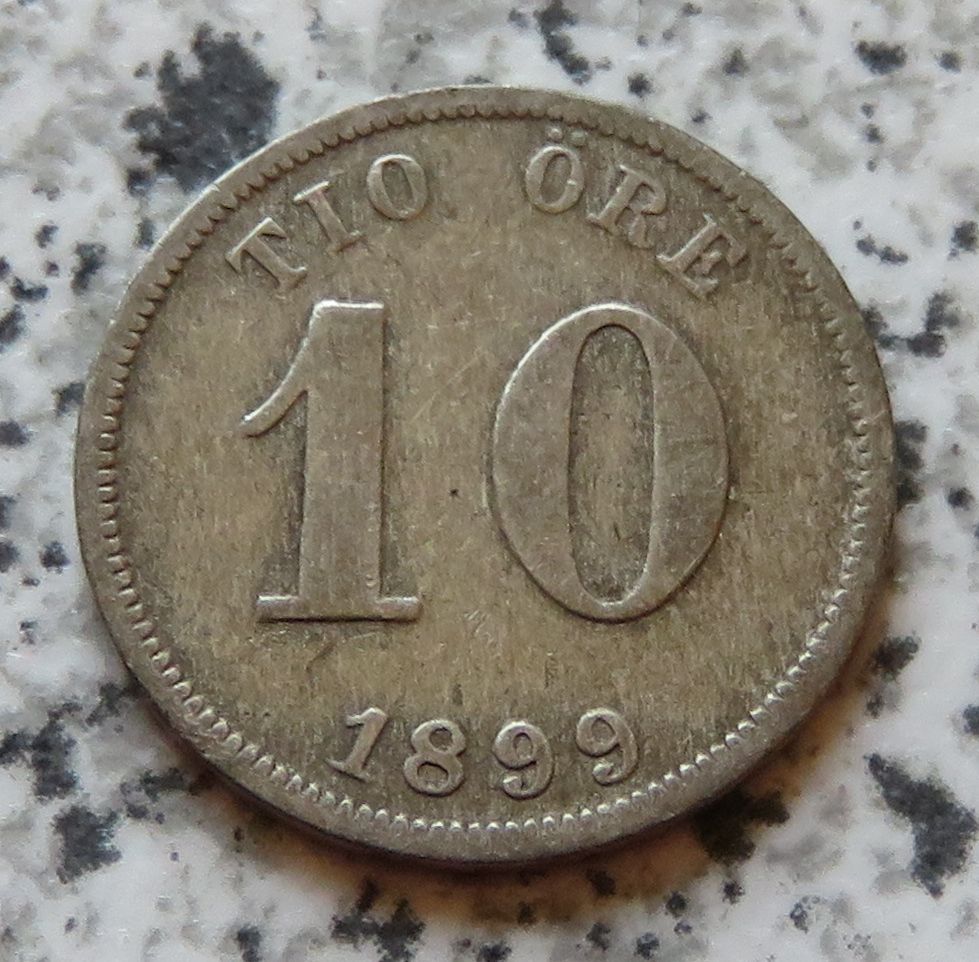  Schweden 10 Öre 1899   
